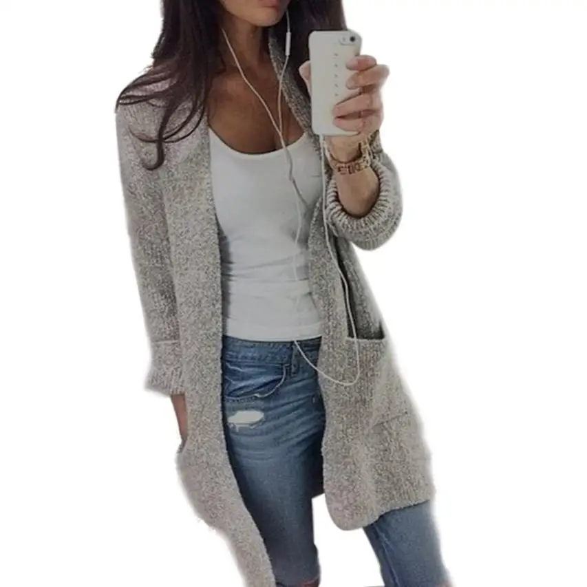 Aliexpress.com : Buy 2018 Women's Casual Knit Sleeve