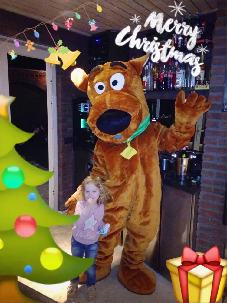 

BING RUI CO Hot Scooby Doo mascot costume Scooby - Doo clothing dog mascot costume fast shipping
