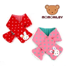 Корейский зимний детский шарф; милый короткий теплый шарф для маленьких девочек; сезон осень-зима