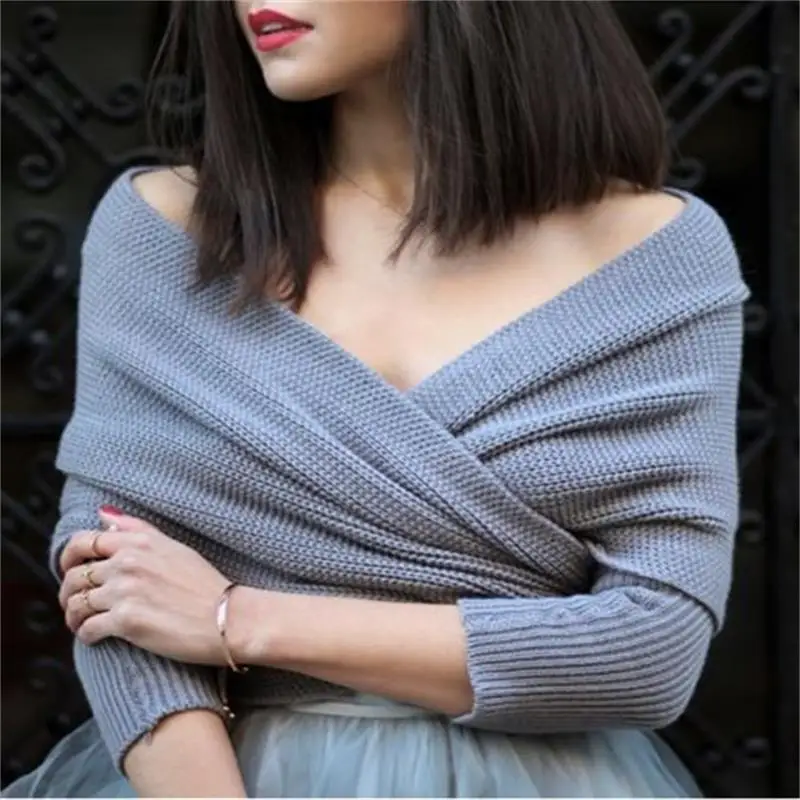 

2019 Women Long Sleeve Loose Cardigan Knitted Sweater Jumper Knitwear Outwear Coat Hot Sale