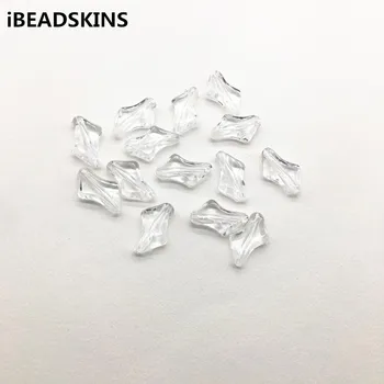 

New arrival! 21X14mm 600pcs clear acrylic quadrilateral shape beads for Earrings accessories parts,hand Made Jewelry Earring DIY