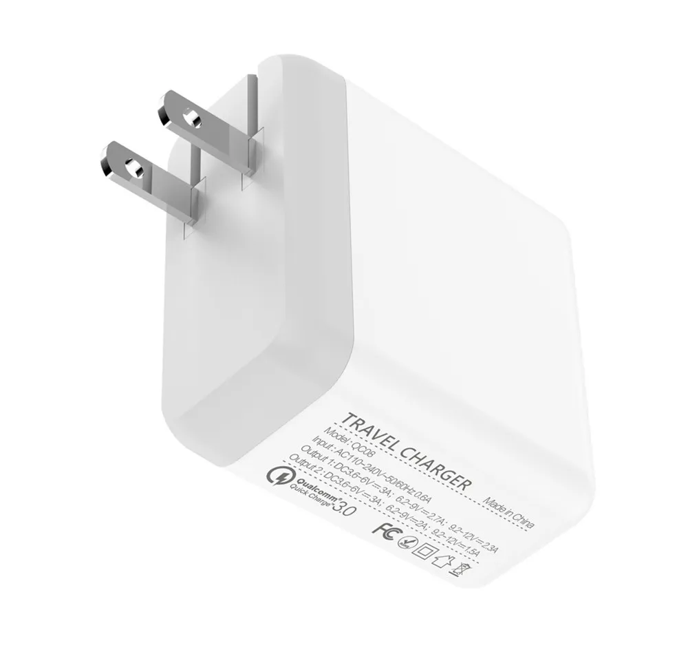 27 Вт USB C адаптер питания PD 3 0 зарядное устройство с двумя портами Быстрая зарядка