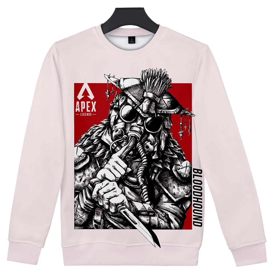 aikooki 3D neck sweater streatwear summer Fashion long-sleeved funny Cotton Fashion Hip Hop Coat Capless Sweatshirt