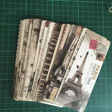 30 шт./компл. винтажная экзотическая бумага закладки канцелярские принадлежности подарок школьные принадлежности