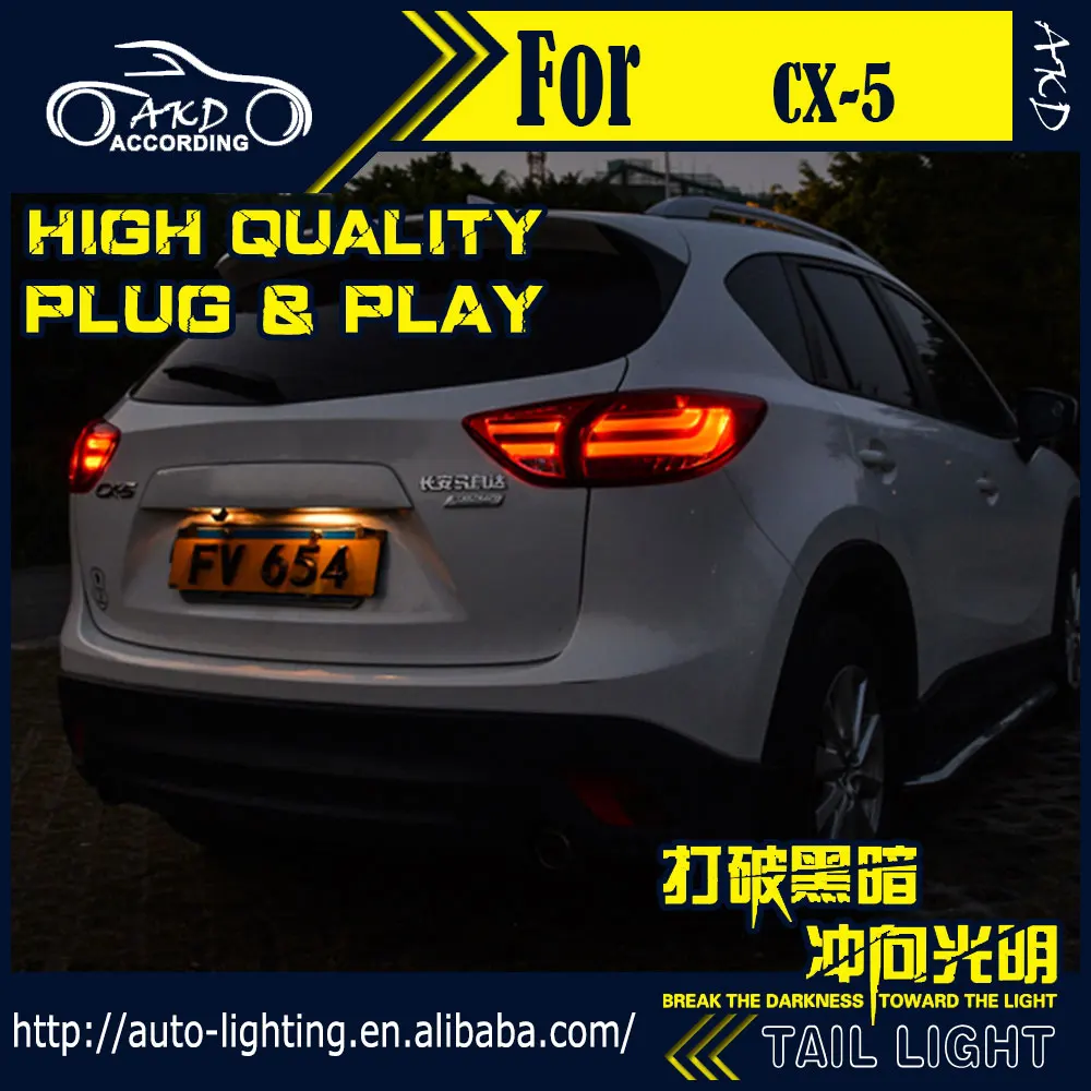 AKD автомобильный Стайлинг задний фонарь для Mazda CX-5 задний светильник s CX5 светодиодный задний светильник светодиодный сигнальный светодиодный DRL Стоп задний фонарь аксессуары