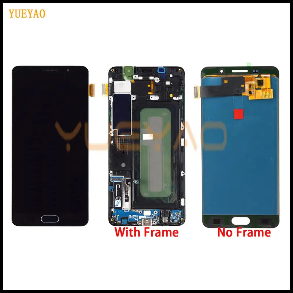 

Original LCD for Samsung Galaxy A5 2016 A510F A510M A510FD A5100 A510Y LCD Display Touch Screen Digitizer Assembly With Frame