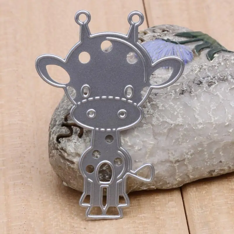 Коровья резка штампов трафарет для DIY скрапбукинга альбома бумаги открытки