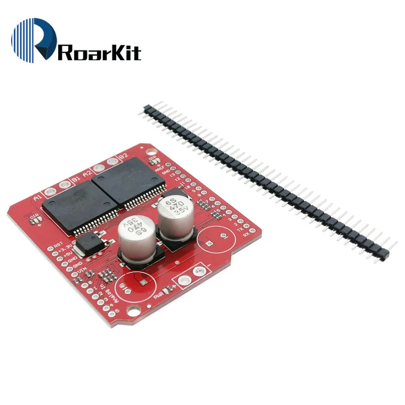 

VNH2SP30= VNH3SP30 Moto Shield Full Bridge Stepper Motor Driver Module High Current 30A Drive Board For Arduino Replaced L298N