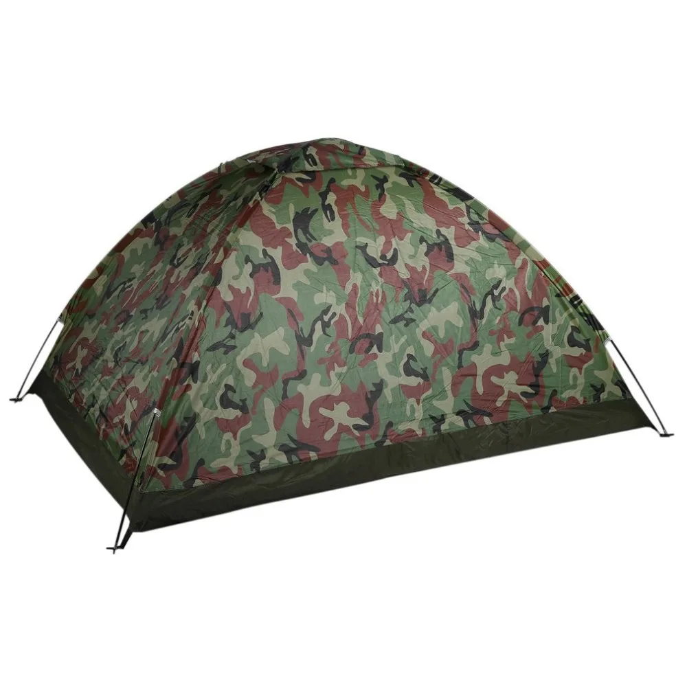 Outdoor Portable Single Layer Camping  Tent (4)