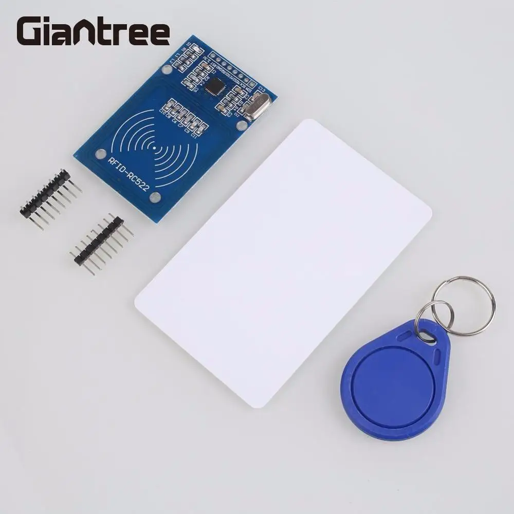 

Giantree 13.56MHz MFRC-522 RC522 Radiofrequency RFID NFC IC Card Sensors Module Antenna RFID IC Wireless Module For Arduino
