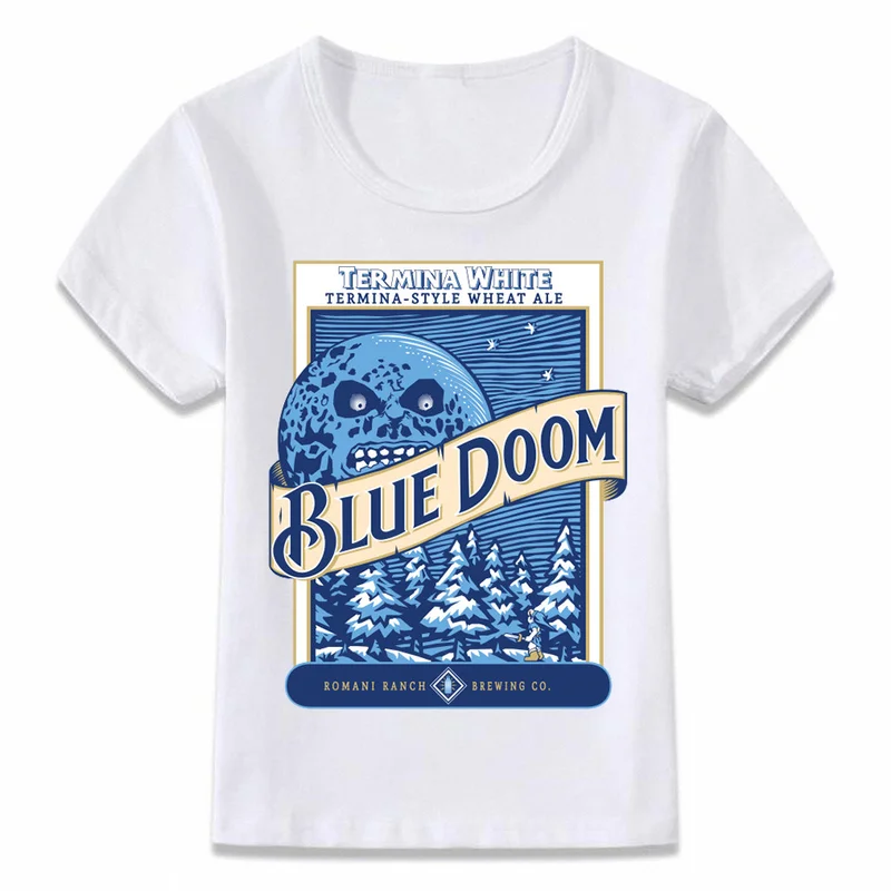 

Kids Clothes T Shirt Blue Moon The Legend of Zelda Majora's Mask T-shirt for Boys and Girls Toddler Shirts Tee oal048