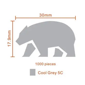 

customized chromatic thermal transfer labels iron on clothes custom printed label shoes colorful thermal transfer Garment label
