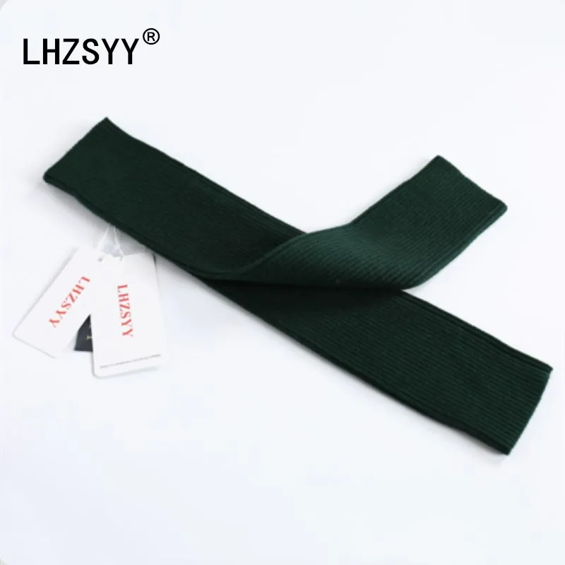 LHZSYY Autumn winter New Long section Thickening Cashmere Gloves Solid fashion Soft and cozy Wool warm Women accessories 