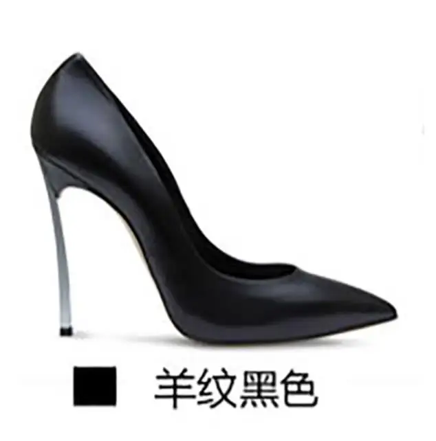 

The new 33-40 size 8cm, 12cm high-heel suede women's single shoes for spring and autumn 2019