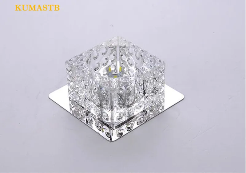 Square Crystal Ceiling Lamp 19