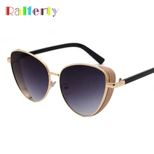 Ralferty, сексуальные женские солнцезащитные очки кошачий глаз,, брендовые дизайнерские блестящие солнцезащитные очки, женские оттенки, солнцезащитные очки, femme J3445