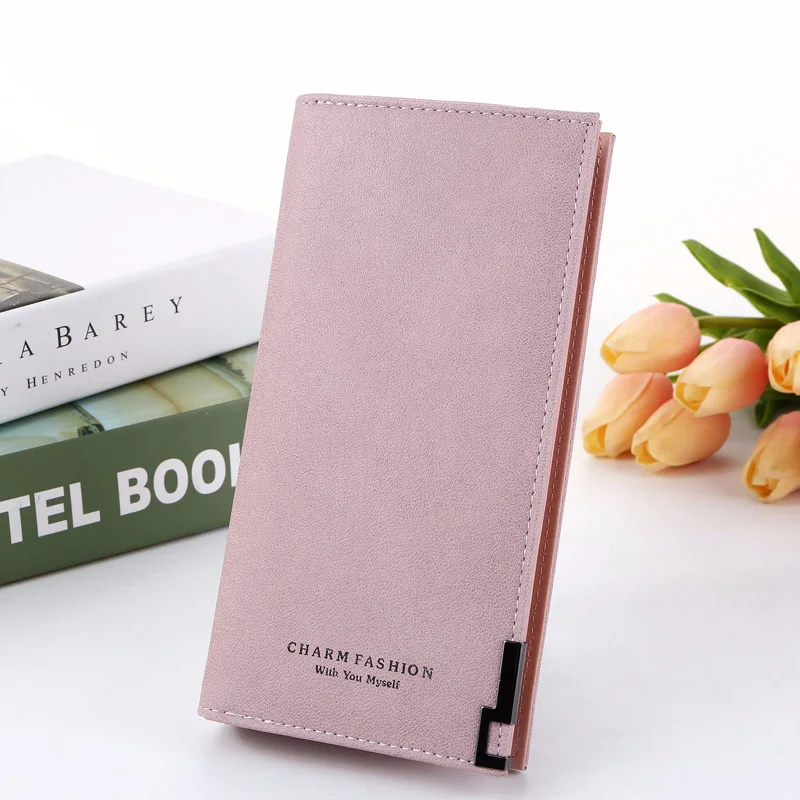 

Women Wallets Fashion Lady Wristlet Handbags Long Money Bag Zipper Coin Purse Cards ID Holder Clutch Woman Wallet Burse Notecase