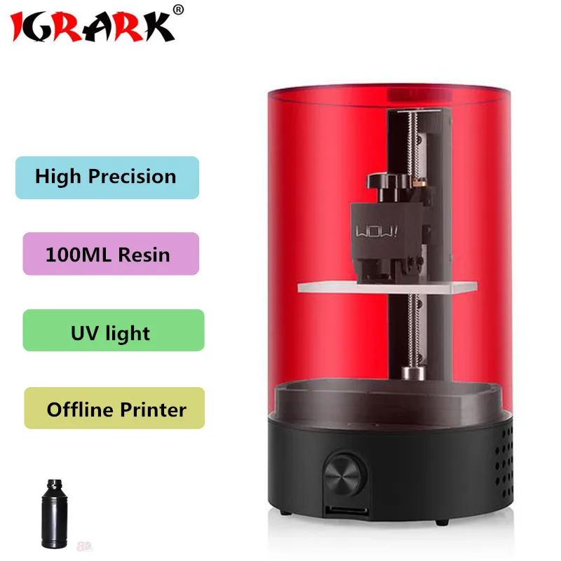 

Sparkmaker 3D Printer Photon UV Resin SLA Light-Cure LCD Desktop Impresora 3d 405nm Resin Impressora 3d Imprimante Stampante