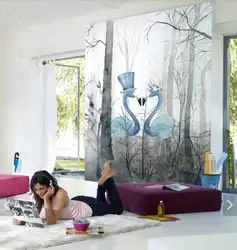 Акварель тропический обои с рисунком Фламинго настенная бумага рулоны для спальни 3d фото обои природа дождь Лес Животные фрески