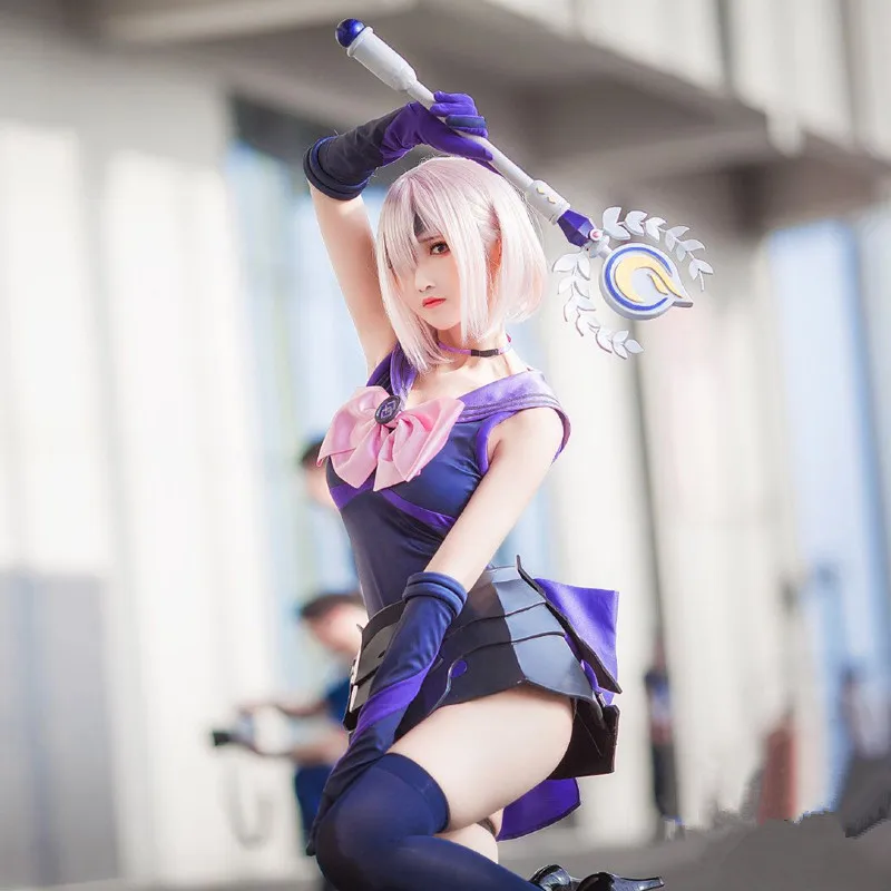 Новинка 2019 лидер продаж платье в стиле Fate/Grand Order светящееся виде служанки