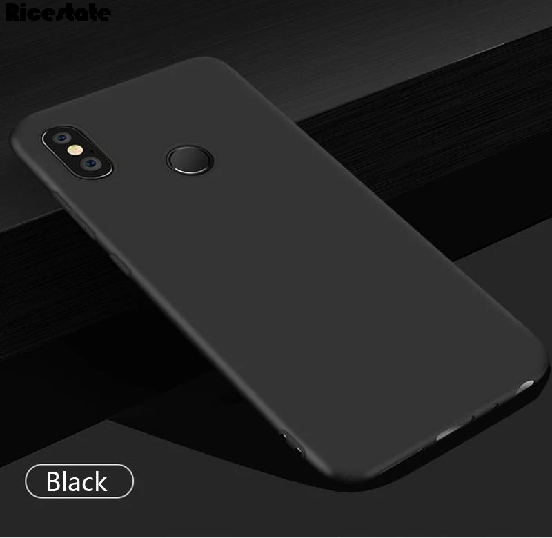 Для Xiaomi Redmi S2 чехол, Мягкая силиконовая задняя крышка, чехол для телефона Xiaomi Redmi S2 S 2, ударопрочный ТПУ чехол 5,99 дюйма - Цвет: Черный