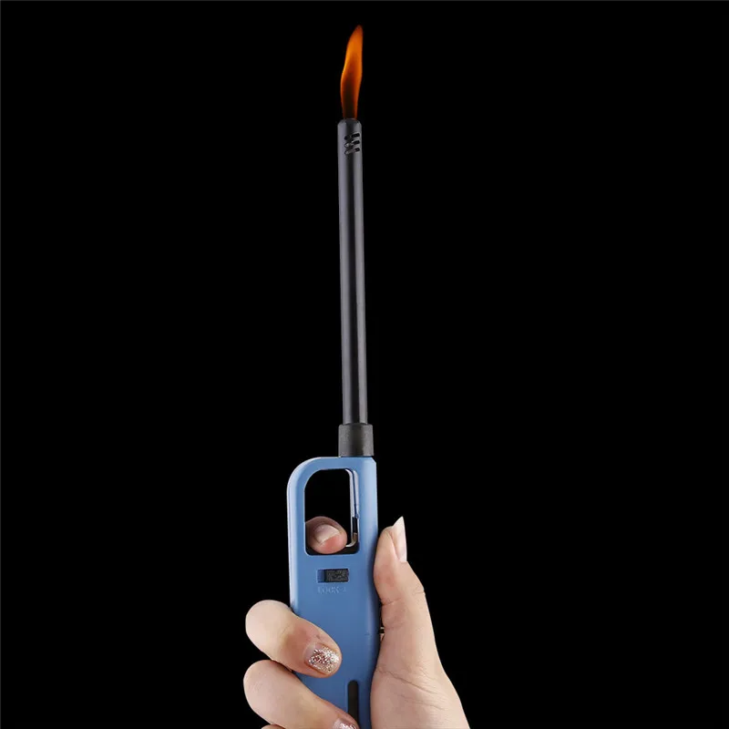 

Kitchen Lighter Plastic Camping BBQ Gas Lighter Cooker Candle Fire Starter Aromatherapy Barbecue Cigarette Torch Lighter(No Gas)