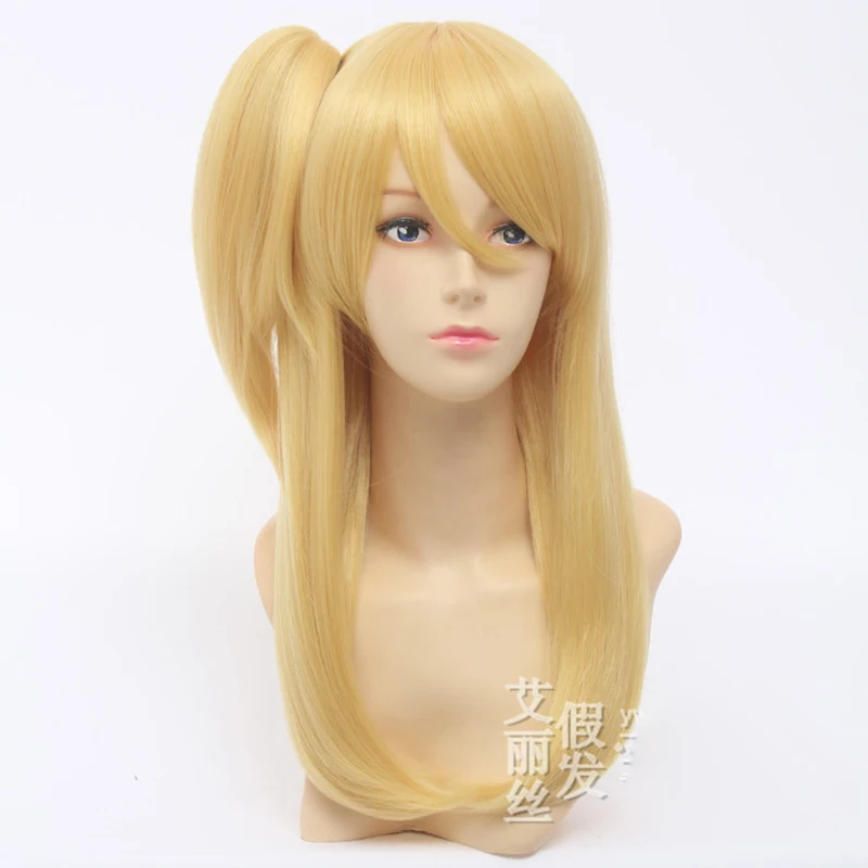 Высокое качество Феи хвост Lucy Heartfilia 50 см длинный прямой костюм косплей парик для