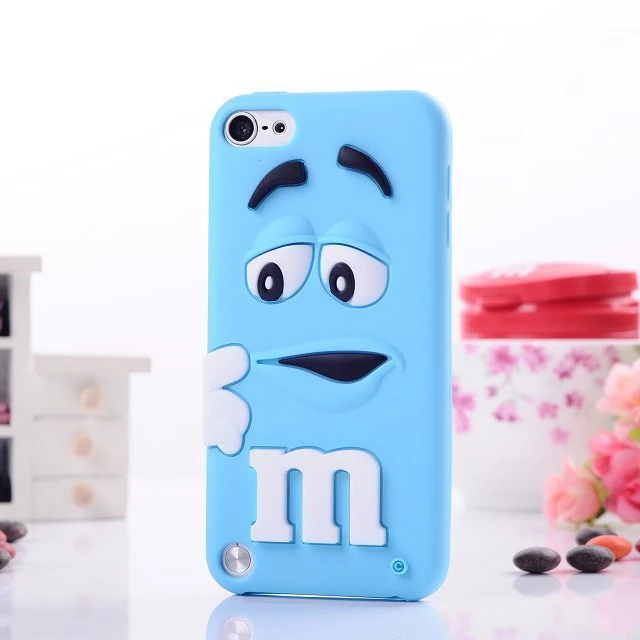 

For iPod touch 5 Case Chocolate Candy Silicone Rubber Cases Covers