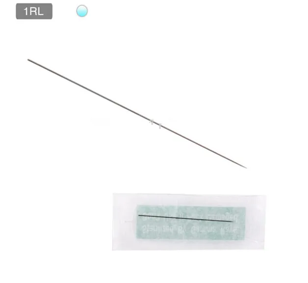 Top Selling 100pcs 1RL Permanent Makeup Manual Needle Blades For Permanent Makeup Manual Pen Single Packaged Top Selling 100pcs 1RL Permanent Makeup Manual Needle Blades For Permanent Makeup Manual Pen Single Packaged