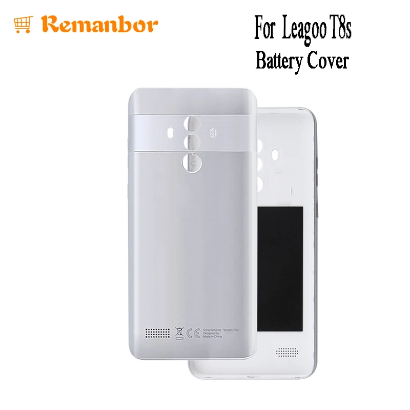 Remanbor для Leagoo T8s батарея Крышка с излучающей пленкой Замена Тонкий защитный чехол