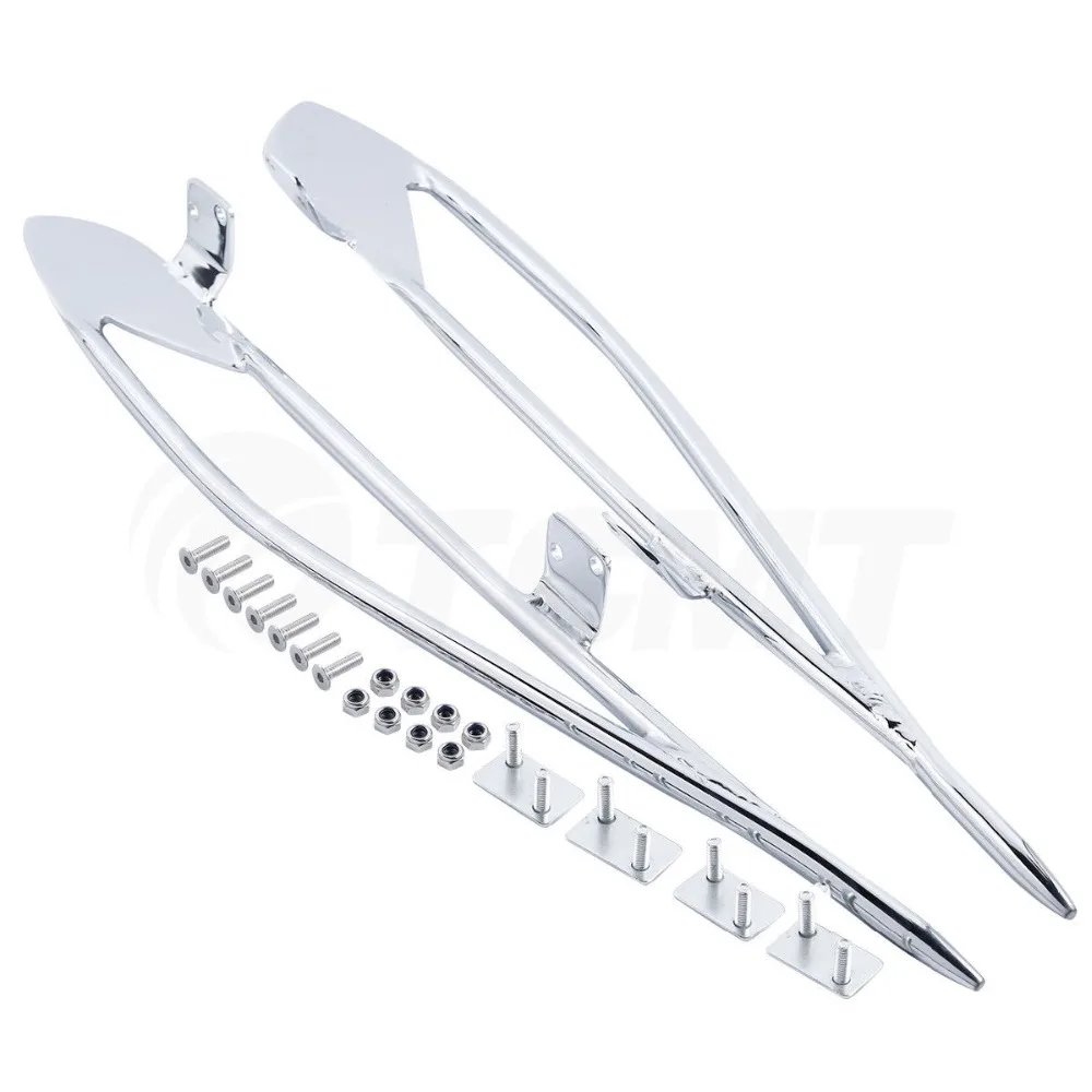 

Chrome Pinnacle Saddlebag Protector Rails For Indian Roadmaster 15-18 Chieftain 14-18 Springfield 2016-2018