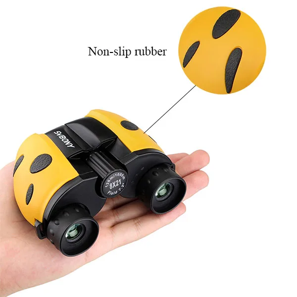 Observação ao ar Svbony Crianças Binóculos Telescópio Proteção Visão Ambientalmente Amigável Material Livre 8x21professional 14 ambientalmente amigável material observação ao ar livre
