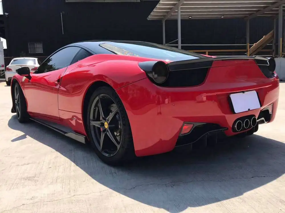 FRP передний бампер для FERRARI 458 бодикит передние бамперы оптом передний бампер