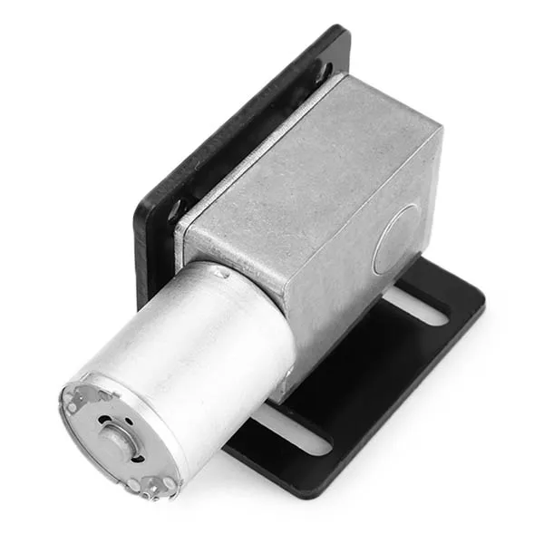 

New Arrival 12V 125RPM Worm Gear Motor Reducer Motor with Bracket