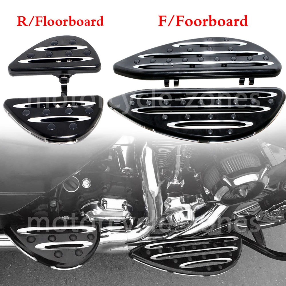 ЧПУ Резак передний драйвер и задняя Подножка для пассажира педаль чехол для Harley Touring Glide Road King
