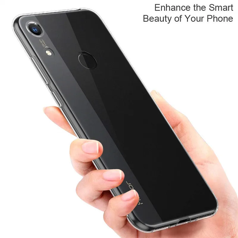 Чехол для Honor 8A чехол Huawei мягкая прозрачная силиконовая задняя крышка телефона 8 A