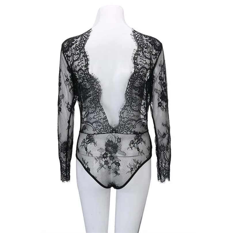 Female Sexy Erotic Underwear Body Suit Women Sexy Plus Size Lingerie Nightgown Bodysuit Lace Babydoll Underwear   (15)