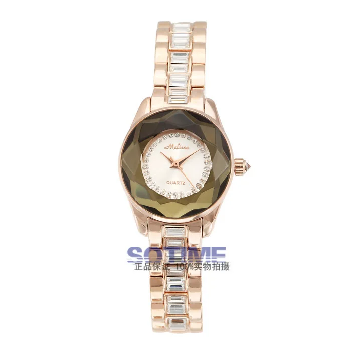 aço pulseira relógio cristal luxo vestido relógio