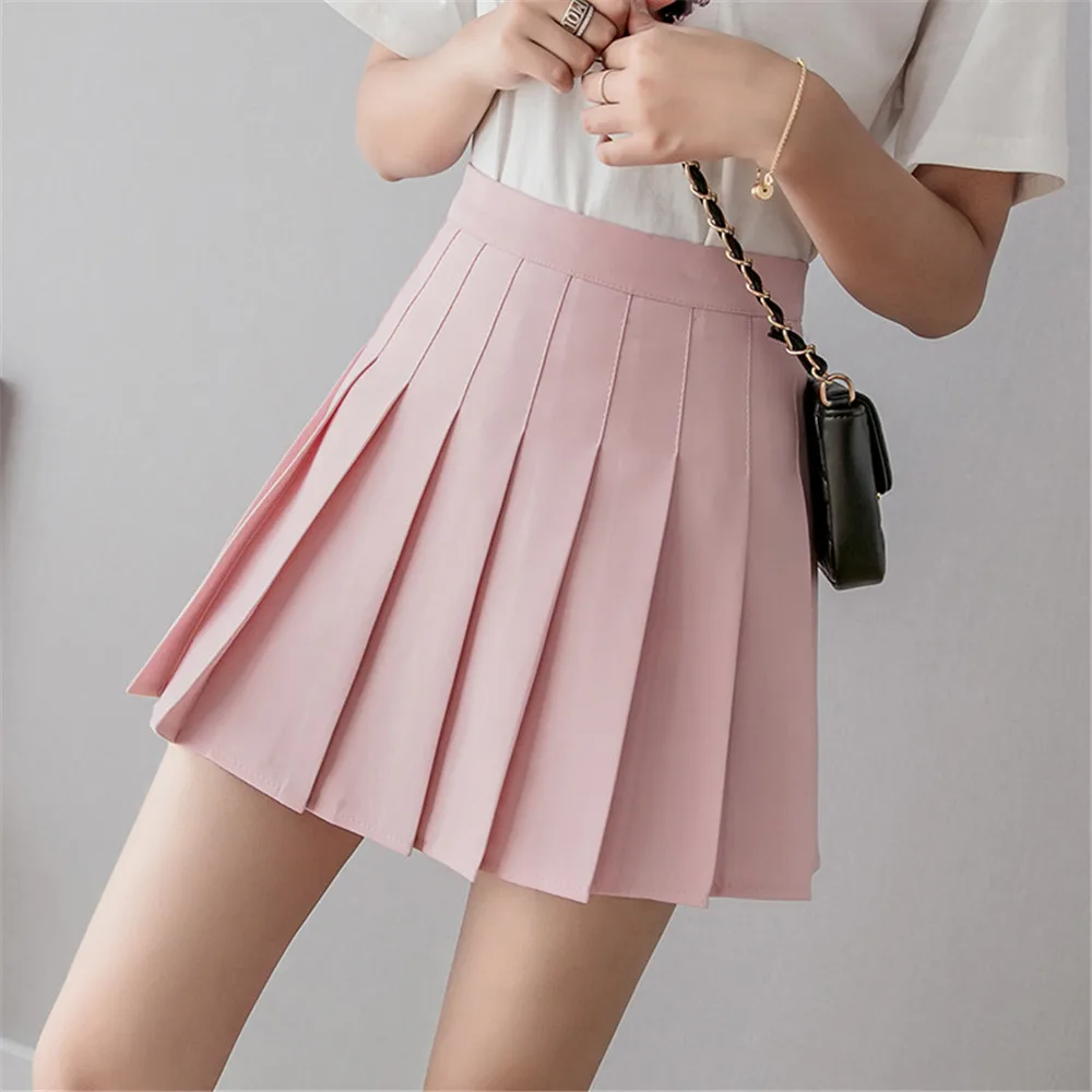 Women's Summer High Waist Pleated Skirt - Trendy Wind Cosplay Style, Kawaii Female Mini Skirt image 5