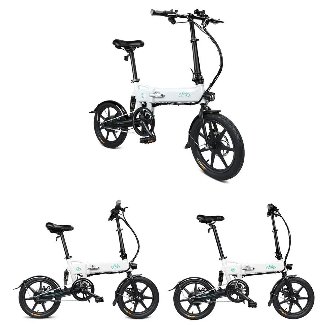 Cheap Aluminum Alloy Folding Electric Bicycle With Pedals Tire Hub Motor EU Casual, Travel, Outdoor, etc Plug D2 5