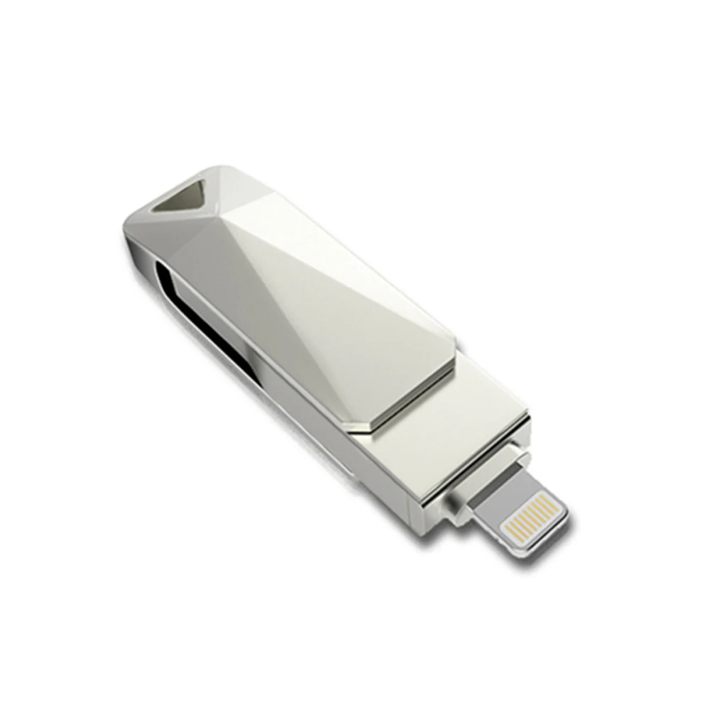 LL TRADER 128 ГБ USB флеш-накопитель 64 ГБ для iPhone флеш-память, переносной usb-накопитель OTG 16 Гб мини-флеш-накопитель USB для iOS iPad Android PC - Цвет: U31 Silver
