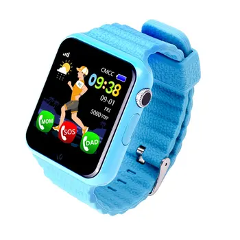 V7k Children Smart Watch GPS Tracker Anti Lost Monitor SOS Call Boys Girls 1.54 Inch Screen Smart Camera Phone Watch