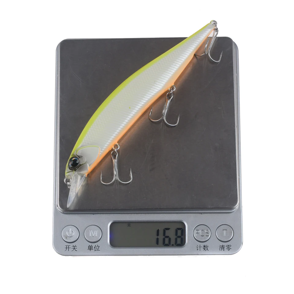 1 قطعة 13.5 سنتيمتر 17g جودة طعوم صيد سمك البلمة الصلب إيسكا الاصطناعي Crankbait ضيق المتذبذب طعم بلاستيكي Pesca