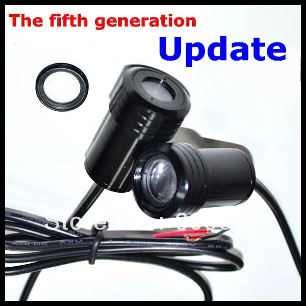 

HOT SALE!!!The fifth generation update New 7W Car Door Welcome Light Laser Lights with car logo Shadow light