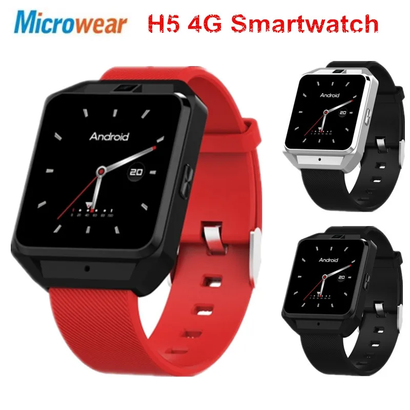 Microwear H5 4G Смарт часы телефон 1 54 дюймов MTK6737 4 ядра ГГц г Оперативная память 8G