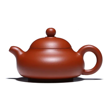 

100ML Authentic Yixing Purple Clay Teapot Chinese Kung Fu Tea Set Handwork Raw Ore Zisha Pu'er Kettle Vintage Pot Christmas Gift