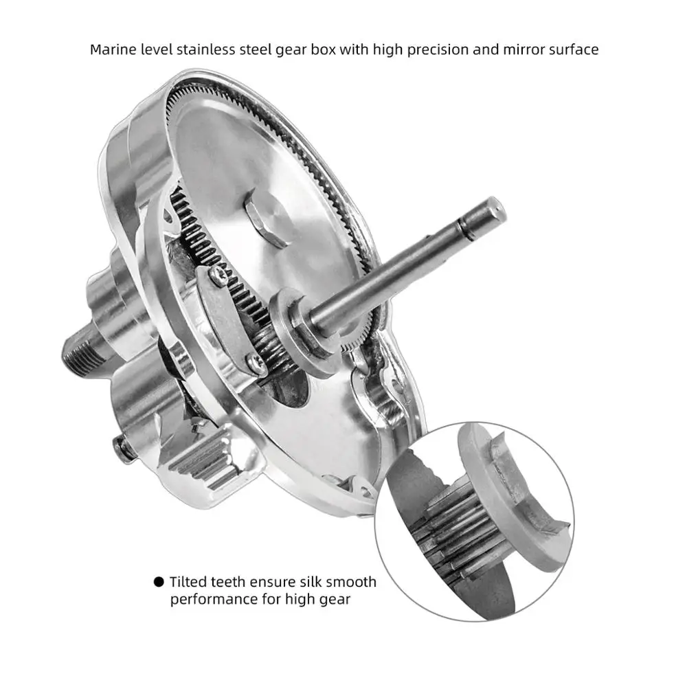 US $139.95 Gomexus Slow Jigging Reel Saltwater Fishing High Speed 711 Narrow Spool Sea Fishing Super Light Comparable to Shimano Avet