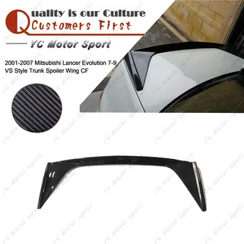 

Car Accessories Carbon Fiber VS Style Trunk Spoiler Fit For 2001-2007 Evolution 7-9 EVO 7 8 9 Rear Spoiler Wing