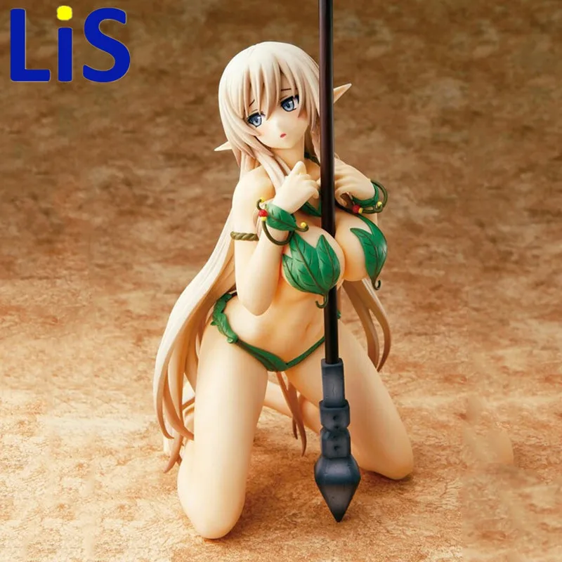 

Lis Anime Queen's Blade Alleyne 1/6 Scale Sexy Leaves Swimsuit Girls Javelin queen Figure Collectible Toy For Boys