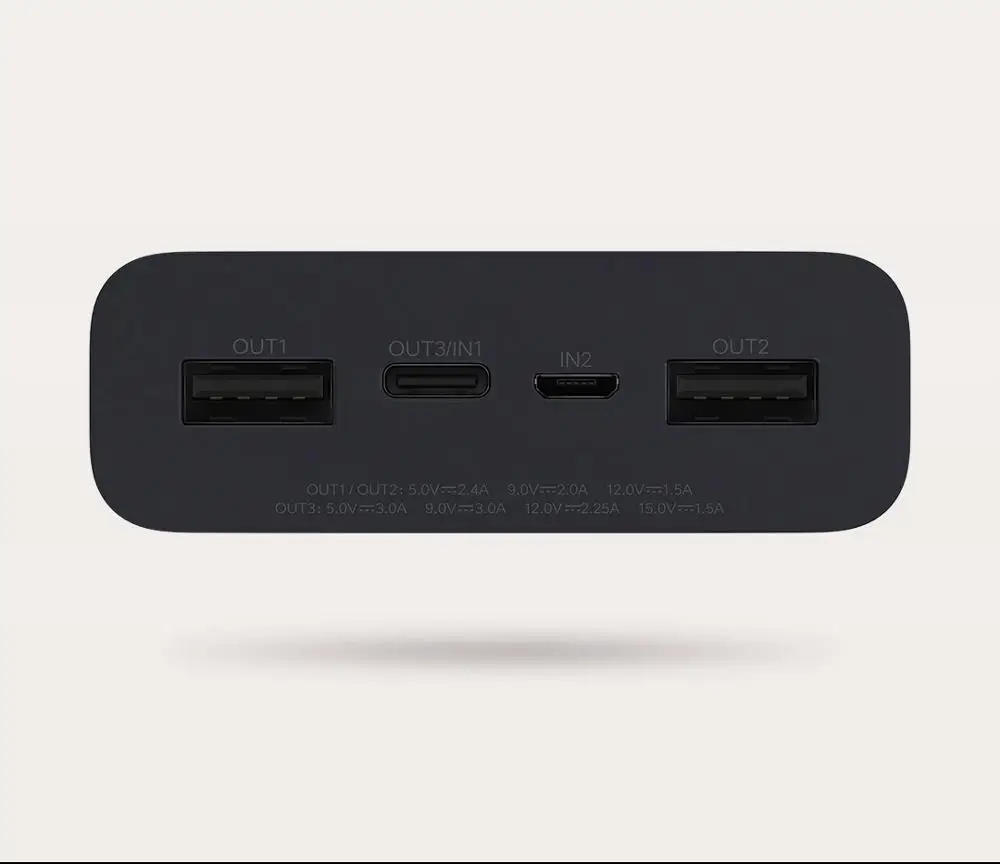 Портативное зарядное устройство ZMI QB822 20000 мАч 2 режима 27 Вт быстрое QC 3 0 для